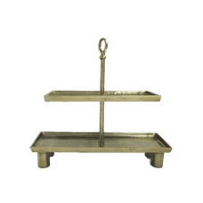 RECTANGULAR FRUIT STAND 2 TIER