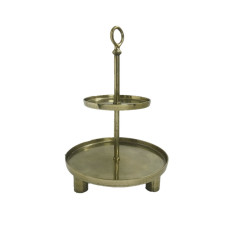 ROUND FRUIT STAND 2 TIER