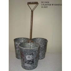 3 PLANTER WITH HANDLE