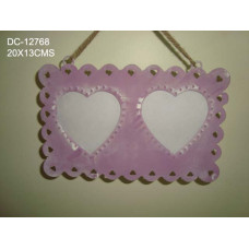 2 HEART PHOTO FRAME