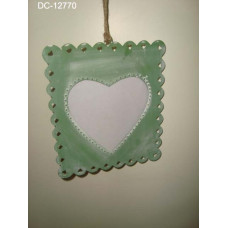 PHOTO FRAME 1 HEART MED