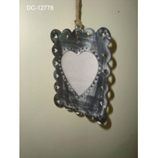 PHOTO FRAME 1 HEART MED