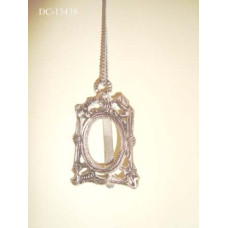 PENDENT PHOTO FRAME BRASS RECTANGULAR