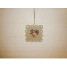 1 HEART PHOTO FRAME SMALL