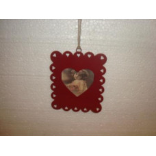 1 HEART PHOTO FRAME MED