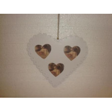 3 HEART PHOTO FRAME