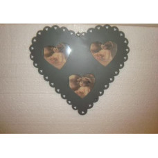 3 HEART PHOTO FRAME