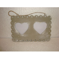 2 HEART PHOTO FRAME