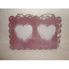 2 HEART PHOTO FRAME