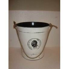 WHITE COIN POT SMALL