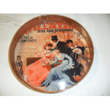 dienblad rond copper