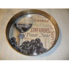 MERLOT TRAY ROUND