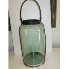 JAR LANTERN LEATHRITE