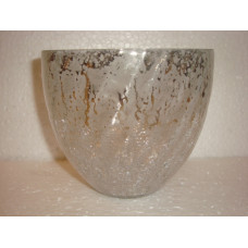 GAMLA VASE SMALL 1/2 CRACK SILVER