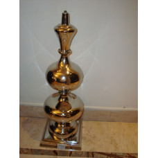 ALUMINIUM BALL LAMP 3.490 KGS 66 CMS