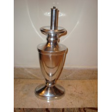 ALUMINIUM OVAL VASE LAMP 1.845 KGS 45.5C