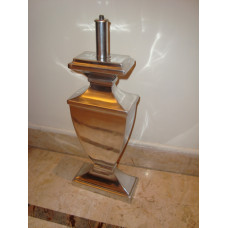 ALUMINIUM VASE LAMP 2.125 KGS 48 CMS