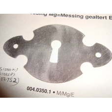 key hole plaat lig S.73