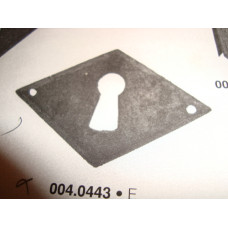 key hole plaat lig S.83