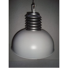 Lamp hang silver cap white 38 cm