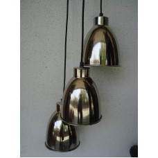 Lamp hang set/3 nickle