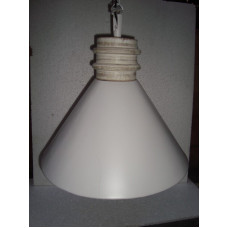 Lamp hang taps hout cap white 36 cm