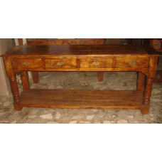 CONSOLE TABLE 4 DRAWERS