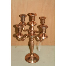 FIVE LITE CANDLE STAND