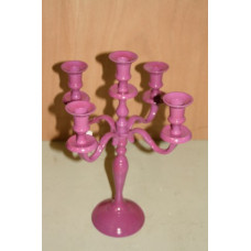 FIVE LITE CANDLE STAND