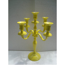 FIVE ARM CANDLE STAND-38 CM