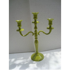 THREE ARM CANDLE STAND- 38 CM