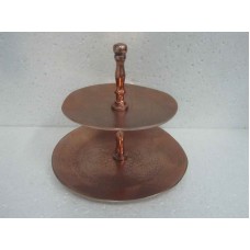 2 TIRE CAKE STAND ZIG ZAG SMALL