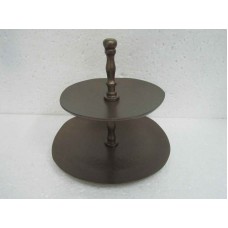 2 TIRE CAKE STAND ZIG ZAG SMALL