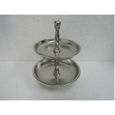 2 TIRE CAKE STAND WITH BORDER