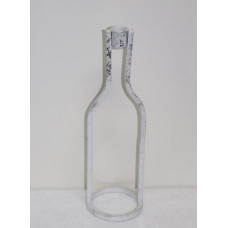 WIRE BOTTLE CANDLE HOLDER