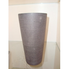 Vase Red St. Cut