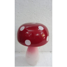 Mushroom red white dots klein