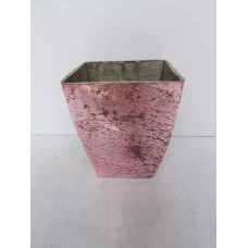 SQUARE PLANTER SHINY FOIL SMALL