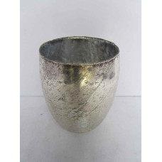 ROUND PLANTER SHINY FOIL MED