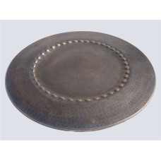 CHARGER PLATE HAMMERED 33 CMS