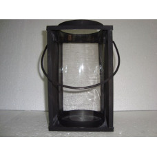 LANTERN WITH GLASS PIPE