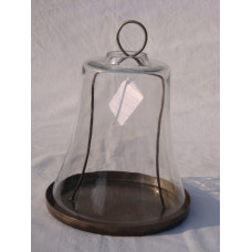 BELL GLASS W BASE