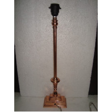 Lampvoet groot pipe rh voet copper