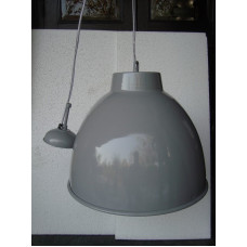 Hanglamp rond 40 cm light grey