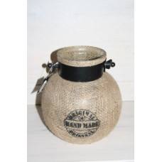 lantaarn jute/touw rond natural