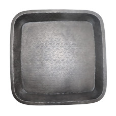 SQUARE BORDER TRAY MED