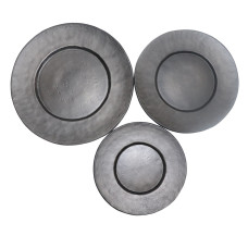 ROUND PLATE SET OF 3