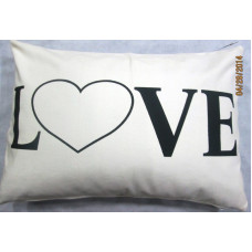 Kussen 40x60 white love