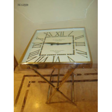 SIDE TABLE CLOCK SQUARE