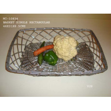 BASKET SINGLE RECTANGULAR